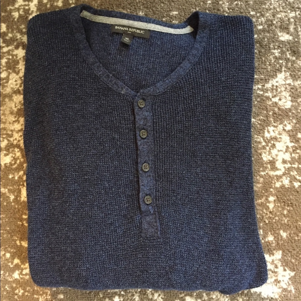 Banana Republic Blue Sweater